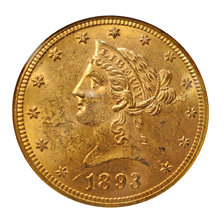 Example of an old coin